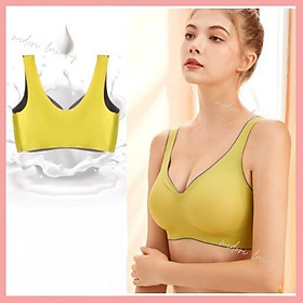 Áo lót đúc su tản nhiệt mát lạnh không đường may đệm mềm mỏng thoáng khí AL10