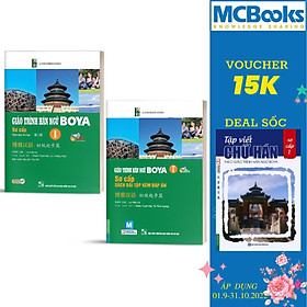 Hình ảnh sách Combo Giáo Trình Hán Ngữ Boya Sơ Cấp 1 + Sách Bài Tập Đáp Án (Tái Bản - Kèm App)
