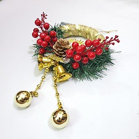 Mua Vòng Hoa Noel VN02 Vòng Nguyệt Quế Giáng Sinh Có Đèn
