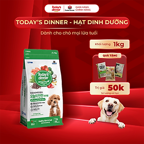[ 1KG ] Thức ăn hạt cho chó mọi lứa tuổi TODAY'S DINNER 