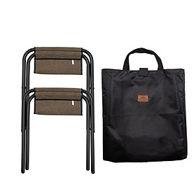 Bộ ghế xếp dã ngoại Campingmoon F-35-2KB (Bộ 2 chiếc)