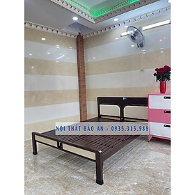 Giường sắt giường ngủ thiết kế 1M2X2M