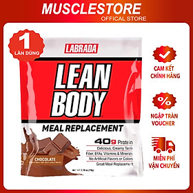 Labrada Lean Body (1 gói ), Sữa Thay Thế Bữa Ăn, 40g Protein, 8G Chất Béo Tốt & Chất Xơ, 22 Vitamin và Khoáng Chất
