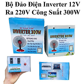 Mua Bộ Đảo Điện Inverter 12V Ra 220V Công Suất 300W