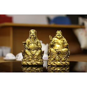 Mua Tượng Thần Tài Thổ Địa Cao 20cm Phong Thủy Bằng Đồng Lê Gia