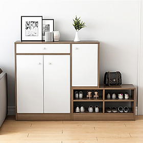Mua Tủ Giày Gỗ MDF Chống Ẩm Kiêm Ghế Ngồi TGIAY-05