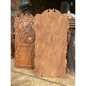 Mua Đốc lịch treo tường khắc phật di lặc bằng gỗ hương đá kt 80×40×3cm
