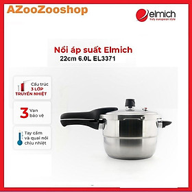 Mua Nồi Áp Suất Inox 304 Elmich 20cm 4.0L EL3369  Elmich 22cm 6.0L EL3371