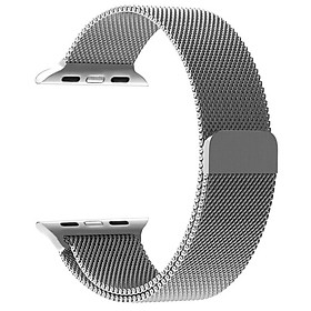 Dây đồng hồ Apple Watch 44/42/40/38mm thép không gỉ dạng lưới MLoop