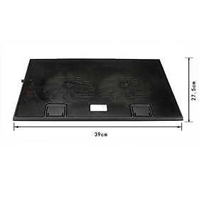 Đế Tản Nhiệt Cooling Pad L6 2 Quạt