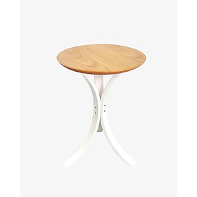 Mua Bàn góc Plyconcept Joy Side Table - Oak and White