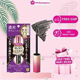 Mascara Dạng Màng Flim Không Lem Trôi ,Giữ Nếp Cong Và Làm Dày Rậm Mi Kissme Heroine Make  (6G)