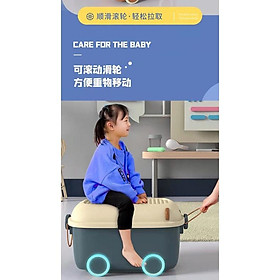 Mua Thùng đựng đồ có bánh xe size to siêu cute đựng cả thế giới của bạn