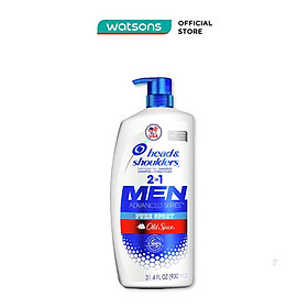 Dầu Gội Và Xả Head & Shoulder Men Advanced Series Pure Sport Old Spice 2 Trong 1 Ngăn Ngừa Gàu 835ml