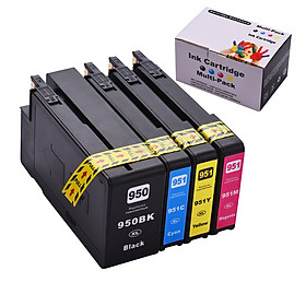 Aibecy Compatible Ink Cartridge Replacement for 950XL 951XL High Yield Compatible with HP Officejet Pro 8100 8600 8610