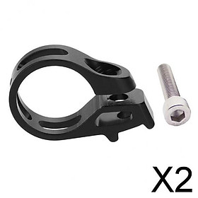 2x Aluminum Alloy Bike Bicycle Shifter  Clamp for X7 X9 X0 XX XO1