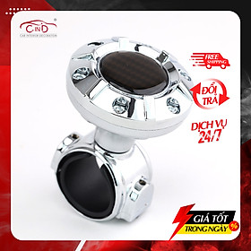 Tay Quay Trợ Lực Vô Lăng Ô Tô CIND JM-7607PS Màu Bạc