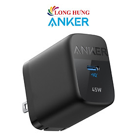 Cốc sạc Anker 313 Charger 1Type-C 45W PIQ A2643 - Hàng chính hãng