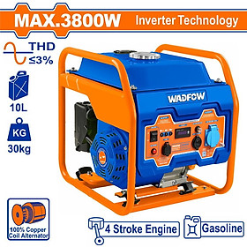Mua TỔ MÁY PHÁT ĐIỆN DÙNG XĂNG BIẾN TẦN 3800W WADFOW WGEAB06 - HÀNG CHÍNH HÃNG