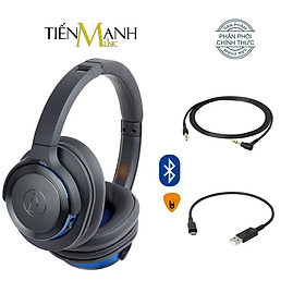 [Bluetooth] Audio Technica ATH-WS660BT Tai Nghe Không Dây WS660 BT Headphones Professional WS 660BT Hàng Chính Hãng - Kèm Móng Gẩy DreamMaker