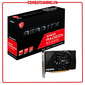Mua Card Màn Hình MSI RX 6400 Aero ITX 4GB GDDR6 - Hàng Chính Hãng