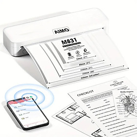 Mua Máy In Tài Liệu Di Động A4 M831 In Trực Tiếp Từ Điện Thoại  Máy Tính Bảng Qua Kết Nối Bluetooth  In Từ PC Qua Kết Nối USB- Hàng chính hãng AIMO