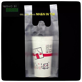 Mua Túi đựng cốc1KG túi đựng cốc trà sữa sinh tố túi đựng bánh mì mang đi  túi đựng nước ép túi đựng 1 cốc 2 cốc mang đi