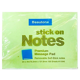 Giấy Note 3x4 Màu - Xanh Lá Nhạt