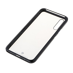 Metal Frame Tempered Glass Back Case Fit for Huawei Honor  2