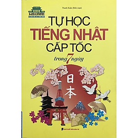 ￼Sách Tự học Tiếng Nhật cấp tốc trong 7 ngày