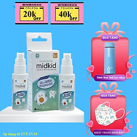 Combo 2 hộp Xịt chống sâu răng Midkid