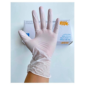 Găng tay cao su y tế không bột , hộp 100c sizeS