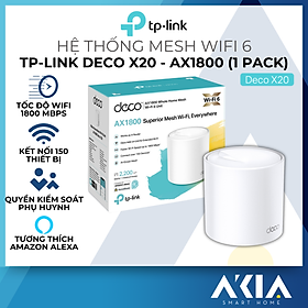 Mua Bộ Phát Wifi Mesh TP-Link Deco X20 Wifi 6 AX1800 - HÀNG CHÍNH HÃNG