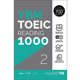 YBM Actual Toeic Tests RC 1000 Vol 2 - Bản Quyền