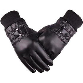 Găng tay phượt thủ nam lót lông cảm ứng chống nước DCLD01