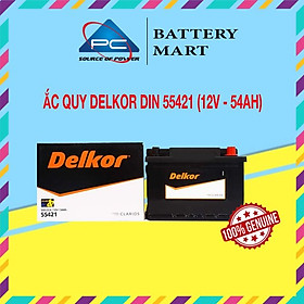 Ắc Quy Delkor DIN 55421 (12V - 54Ah)