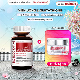 Viên Uống Sắc Ngọc Khang Dưỡng Trắng Sáng Da Whitening Plus 60 Viên