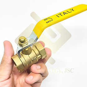 Mua Van bi tay gạt khóa nước bằng trục bi xoay 90 độ ITALYA hàng nhập khẩu - Đồng thau