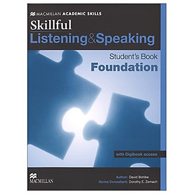 [Download Sách] Skillful Foundation Level Listening and Speaking Student Book and DSB Pack