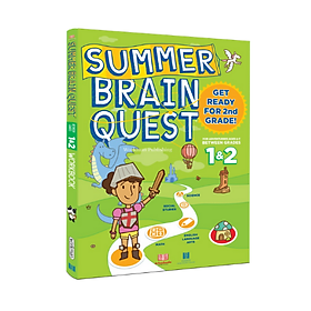 Summer brain quest 1&2 - Sách phát triển tư duy - Genbooks  Tiếng Anh, 6 -
