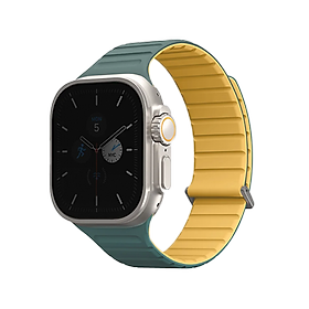 Dây Đeo Thay Thế UNIQ Revix Evo Reversible Magnetic Strap Cho Apple Watch Size 44/45/46/49mm, Hít Từ Tính_ Hàng Chính Hãng