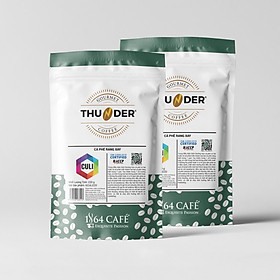 440g Cà Phê Culi Robusta Rang Xay Tinh Khiết 100% – 1864 CAFÉ