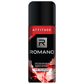 Xịt Khử Mùi Toàn Thân Cho Nam Romano Attitude (150ml)