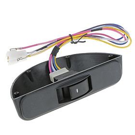 Electric Window Regulator Switch with Cables Auto Accessory Suitable for Window Regulator Mounted on Car Door Panels