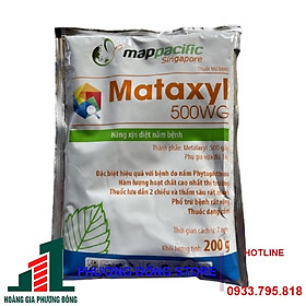 Thuốc trừ bệnh Mataxyl 500WG - gói 100g, gói 200g