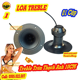 Hình ảnh LOA TREBLE 10CM THACH ANH TRÒN LOẠI CÓ SẴN DÂY - GIÁ 01 CẶP LOA
