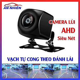 Mua Camera Lùi AHD 1080p Vạch Cong Theo Góc Đánh Lái  Cam De AHD 170 Độ đánh lái theo vô lăng(Chỉ Dùng Cho Màn Hình Android)