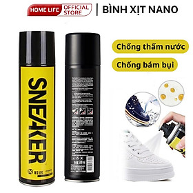 Bình xịt nano chống thấm nước giày Sneaker 300ml - Chống thấm nước, Chống bám bụi, Chống ố vàng