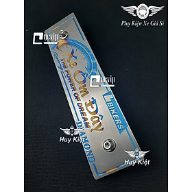 Bảng Tên Xe Ôm Đây Kèm 2 Ốc Salaya MS3629 - Tặng 01 Móc Gắng Chìa Khóa Xe Ngẫu Nhiên