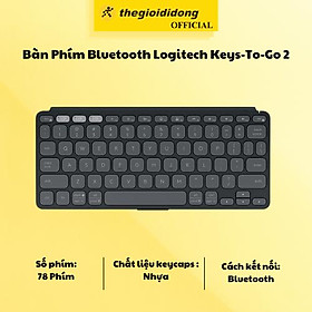 Mua Bàn Phím Bluetooth Logitech Keys-To-Go 2 - Hàng chính hãng
